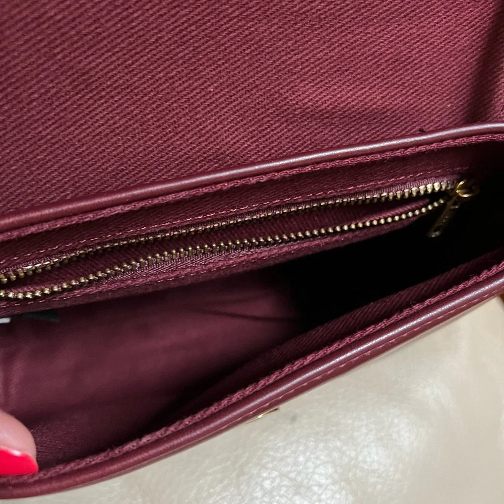 Brandy Melville burgundy Crossbody Bag - Picture 5 of 5